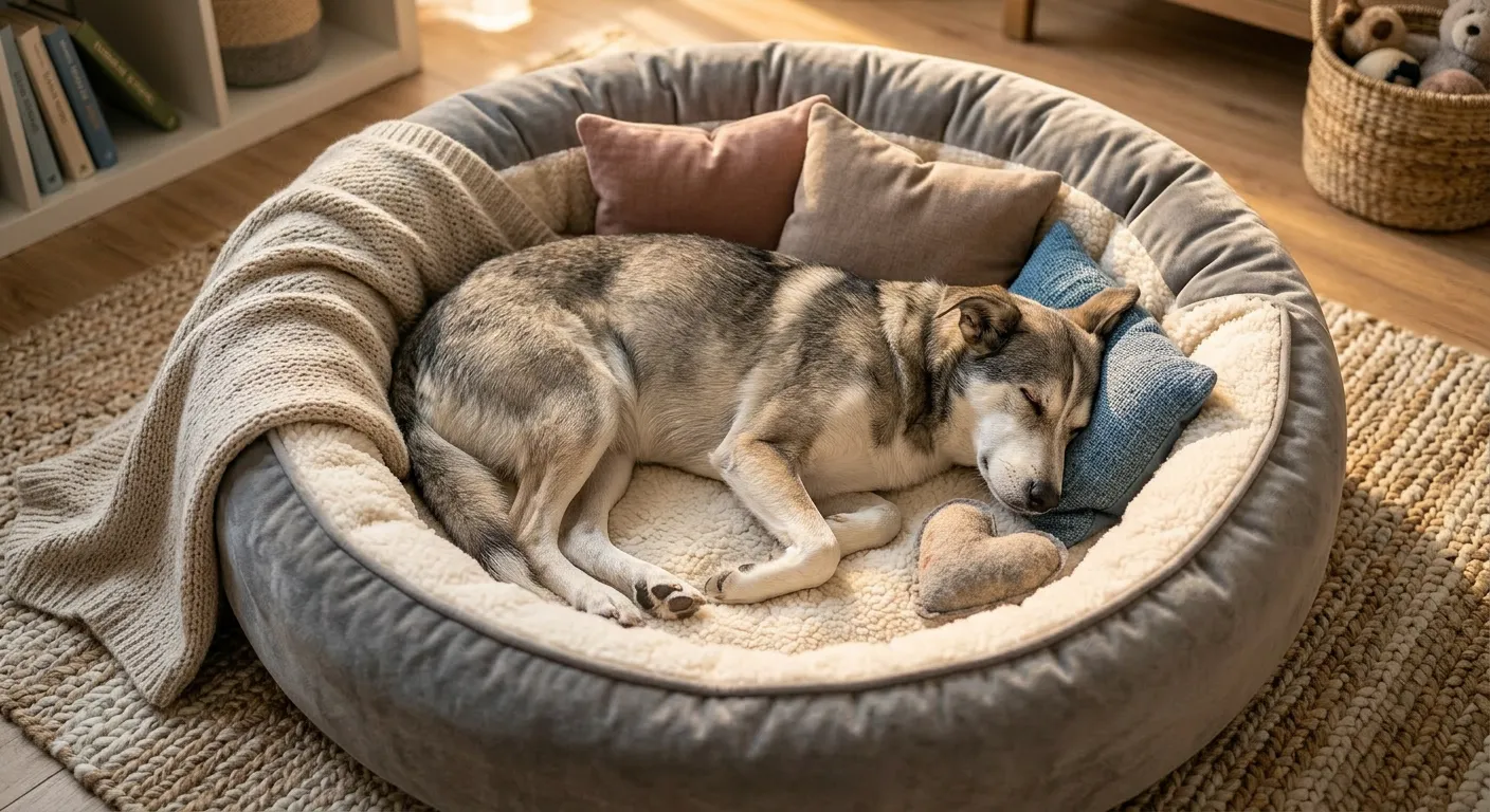 Repos du chien