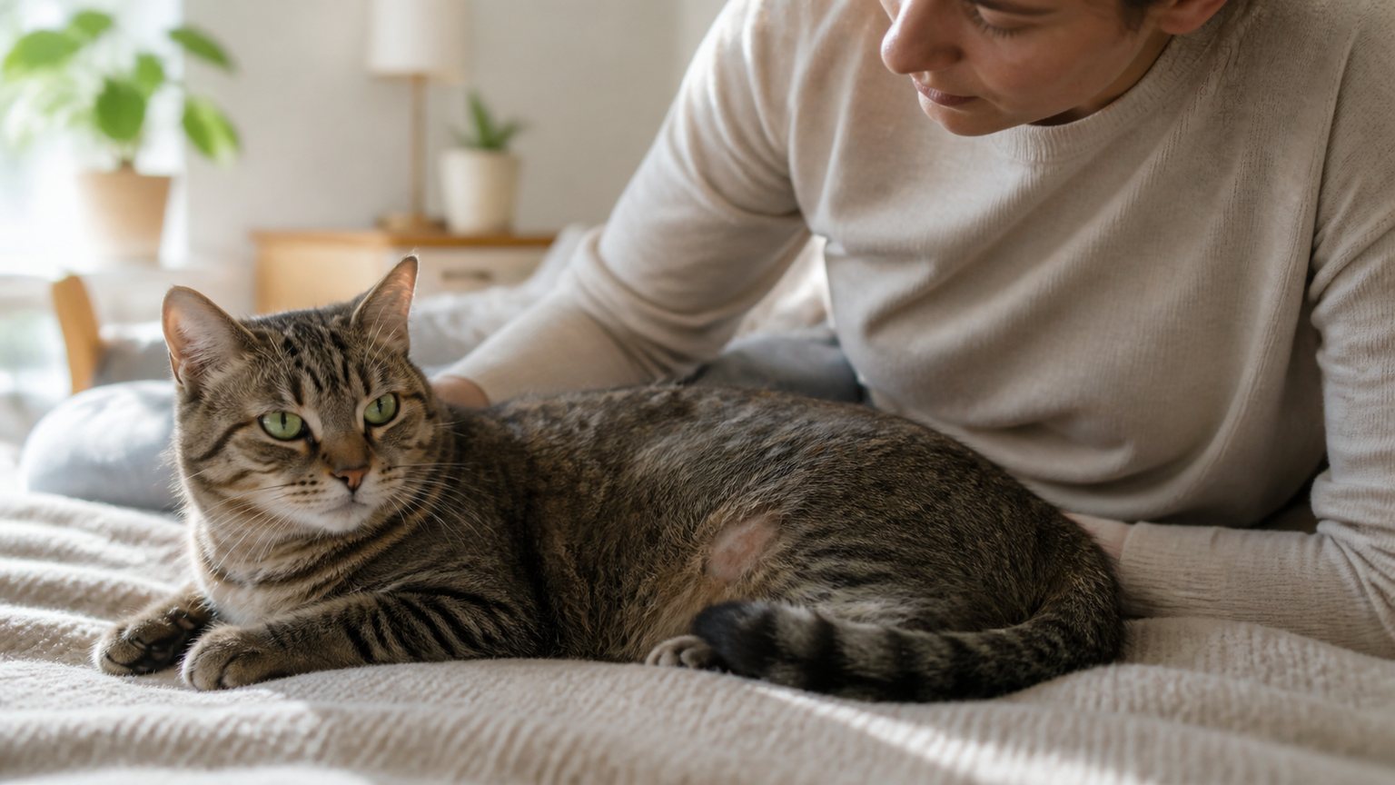 Chat qui perd ses poils par plaques : causes et premiers réflexes